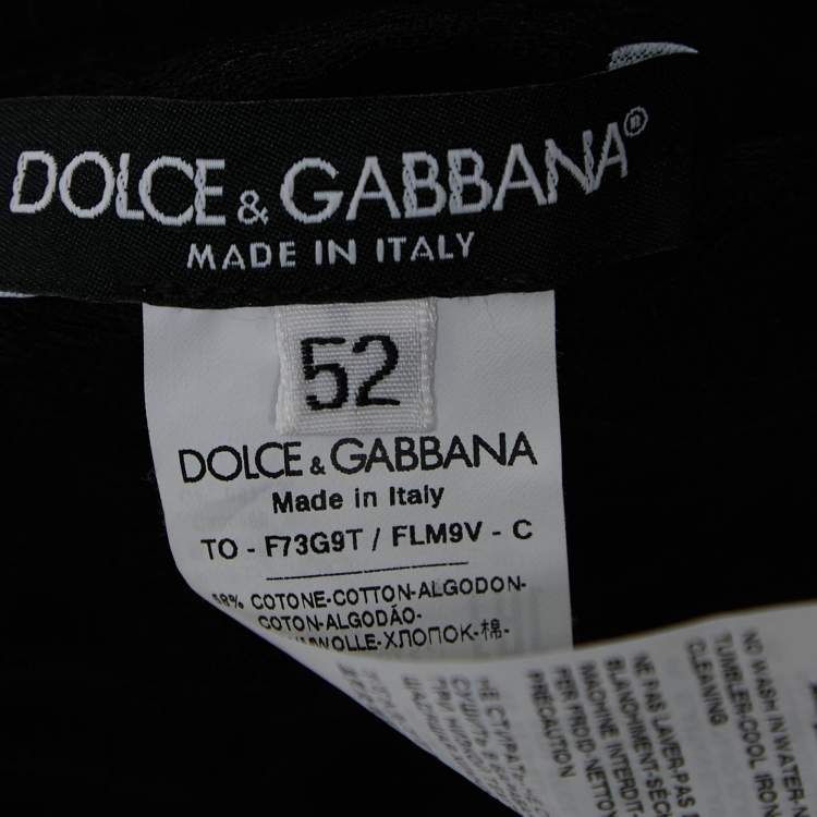 مملوكة مسبقًا Dolce & Gabbana Black Lace Oversized Sleeveless Top XL