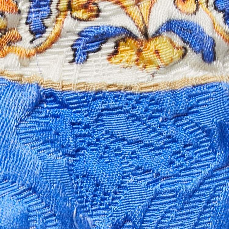Pre Owned Dolce & Gabbana Multicolor Patterned Jacquard Top M