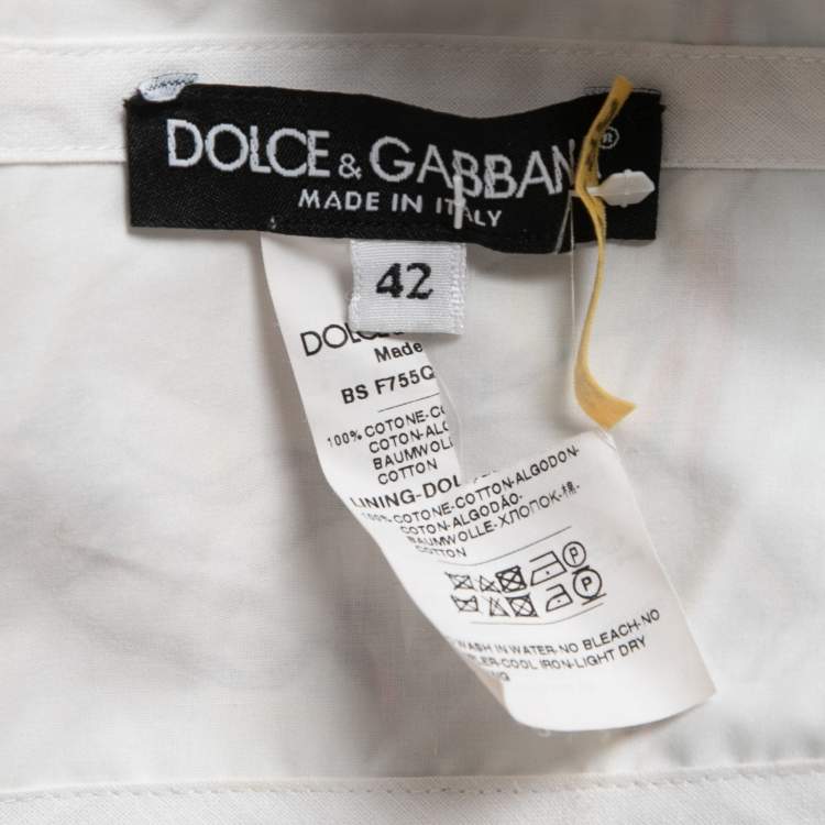 Pre Owned Dolce & Gabbana Multicolor Printed Cotton Bustier Crop Top M