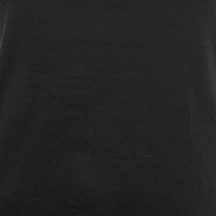 مملوكة مسبقًا Dolce & Gabbana Black Cotton Knit Tank Top M