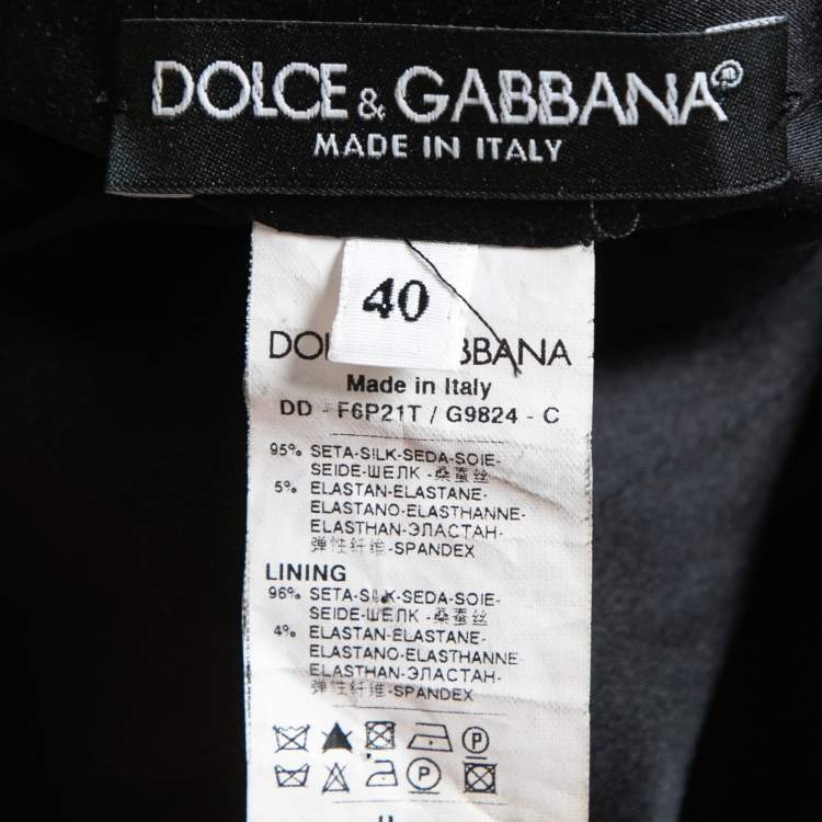 Pre Owned Dolce & Gabbana Brown Leopard Print Silk Sleeveless Draped Short Dress S