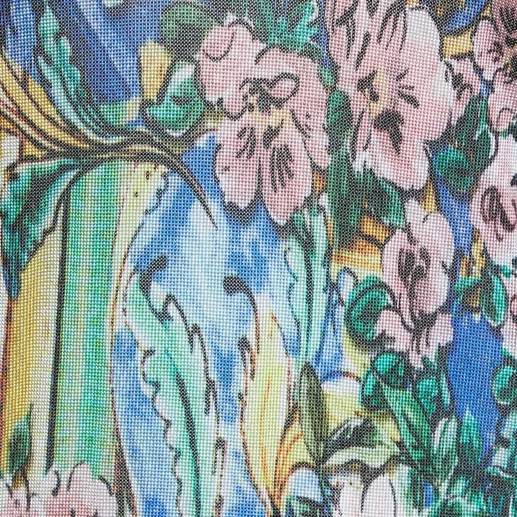 Pre Owned Dolce & Gabbana Multicolor Printed Knit T-Shirt L