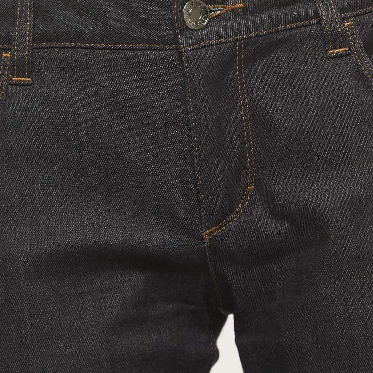 Pre Owned Dolce & Gabbana Dark Blue Denim Skinny Jeans M Waist 30"