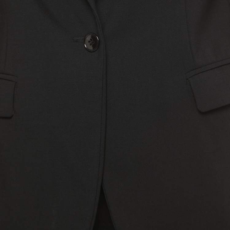 Pre Owned Dolce & Gabbana Black Wool Suit M