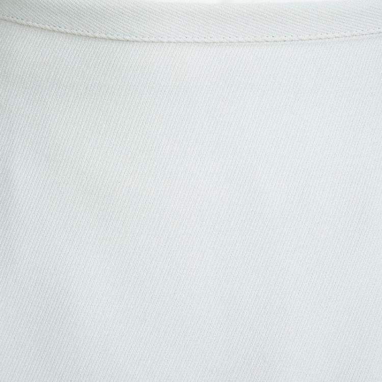 Pre Owned Dolce & Gabbana Light Grey Pencil Skirt L