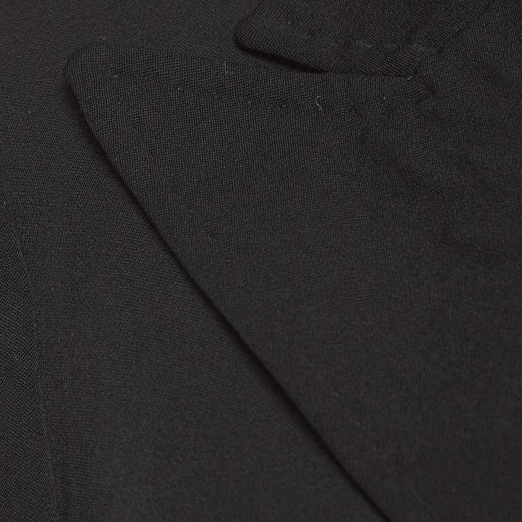 Pre Owned Dolce & Gabbana Black Wool Single Breasted Blazer M