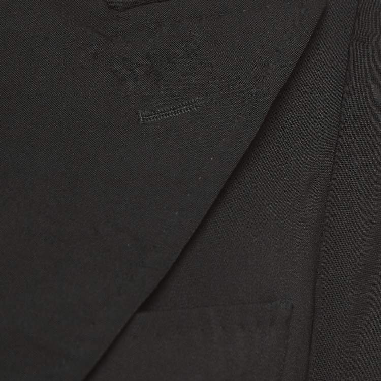 Pre Owned Dolce & Gabbana Black Wool Single Breasted Blazer M