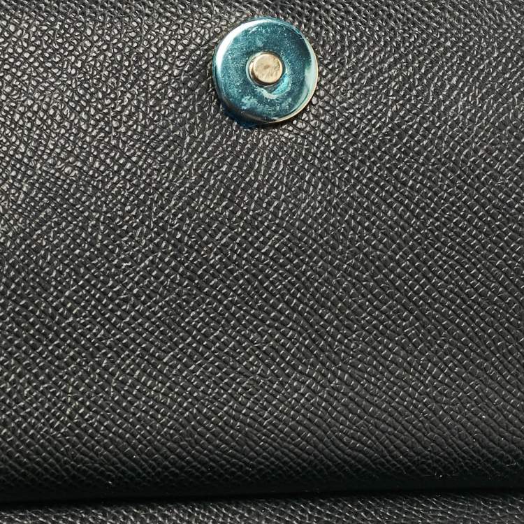 مملوكة مسبقًا Dolce & Gabbana Black Leather Small Miss Sicily Top Handle Bag
