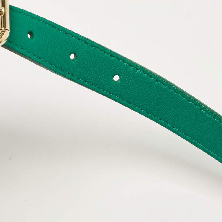 مملوكة مسبقًا Dolce & Gabbana Green Quilted Leather Miss Kate Shoulder Bag