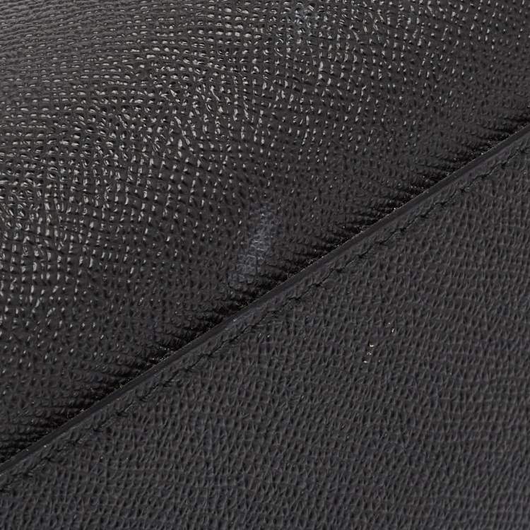 Pre Owned Dolce & Gabbana Black Leather Large Miss Sicily Top Handle Bag