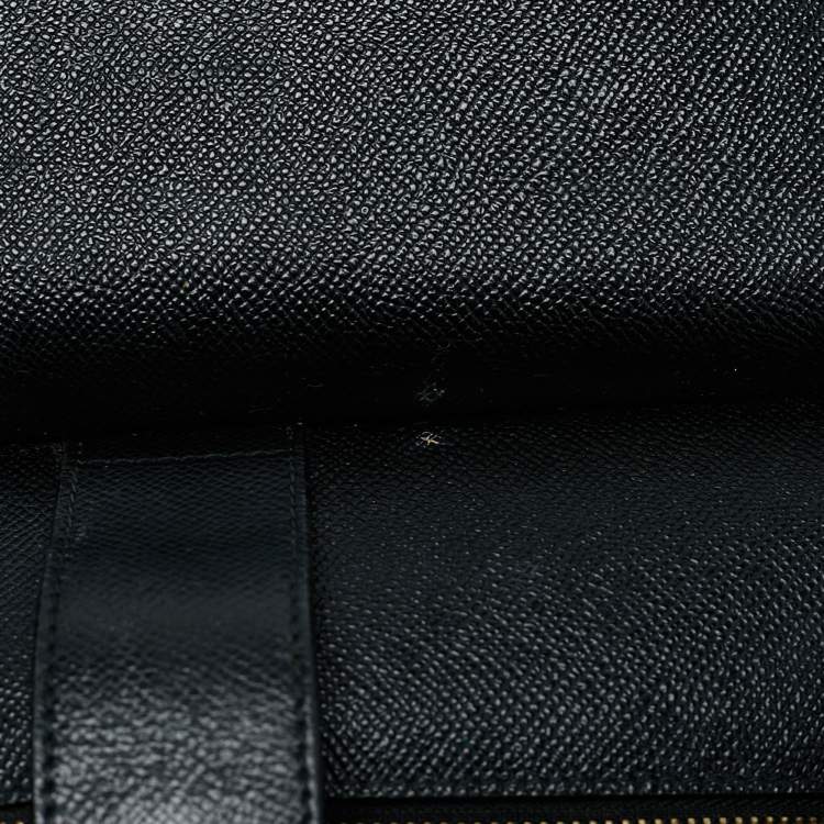 Pre Owned Dolce & Gabbana Black Leather Large Miss Sicily Top Handle Bag