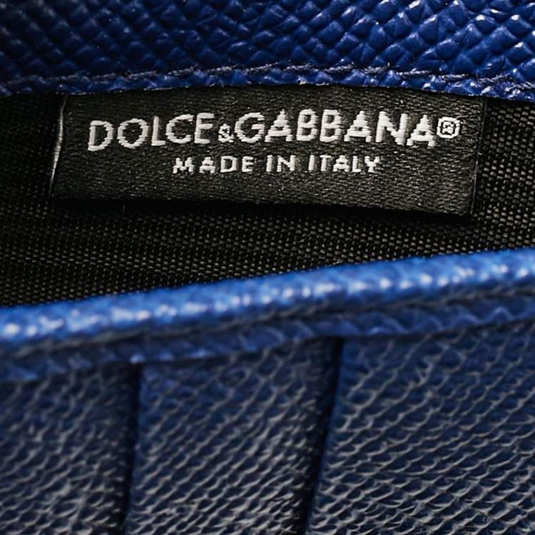 مملوكة مسبقًا Dolce & Gabbana Multicolor Printed Leather Miss Sicily Von Wallet on chain