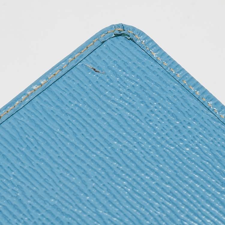 Pre Owned Dolce & Gabbana Multicolor Lizard Embossed Leather Miss Sicily Von Wallet on Chain