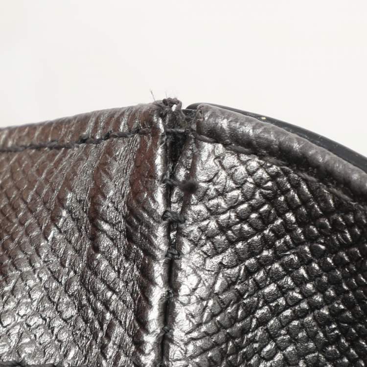 Pre Owned Dolce & Gabbana Silver Leather Medium Miss Sicily Top Handle Bag