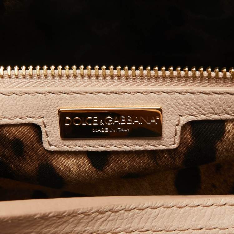 Pre Owned Dolce & Gabbana Yellow Patent Leather Miss Escape Tote