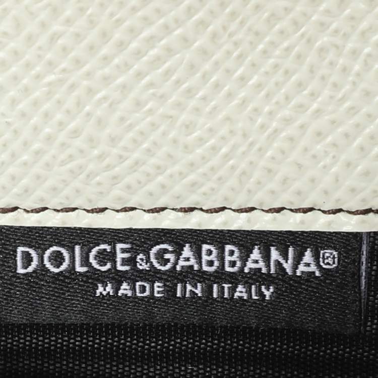 Pre Owned Dolce & Gabbana Multicolor Leather Sicily Lipstick Wallet on Chain