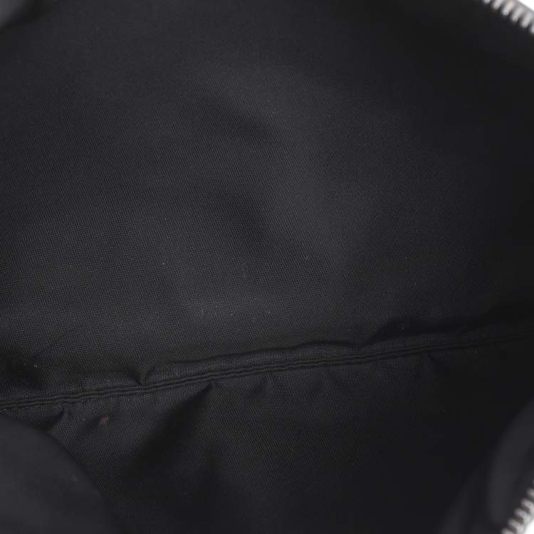 Pre Owned Dolce & Gabbana Black Nylon Logo Pouch