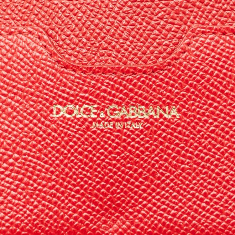 Pre Owned Dolce & Gabbana Multicolor Printed Leather Chain Clutch