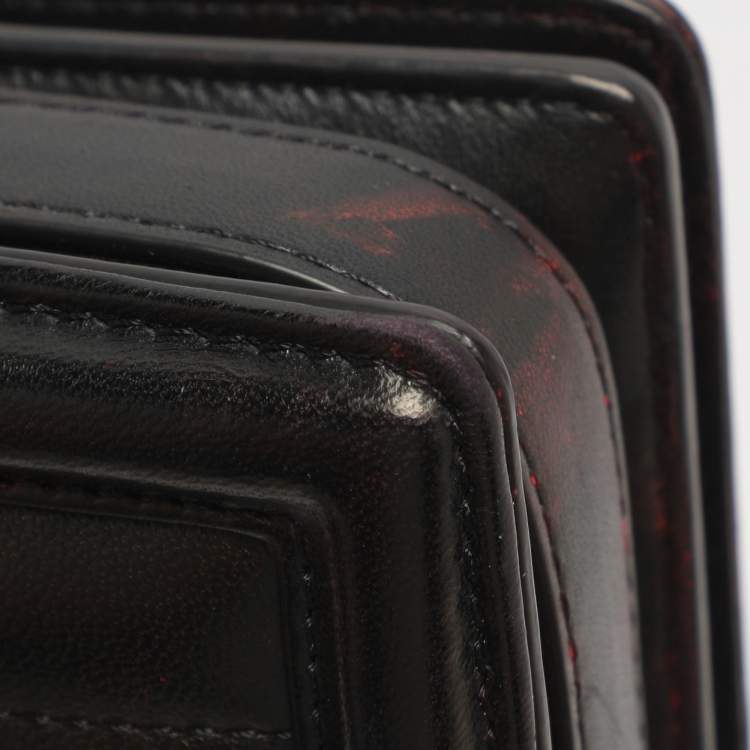 Pre Owned Dolce & Gabbana Black Leather DG Girls Crossbody Bag