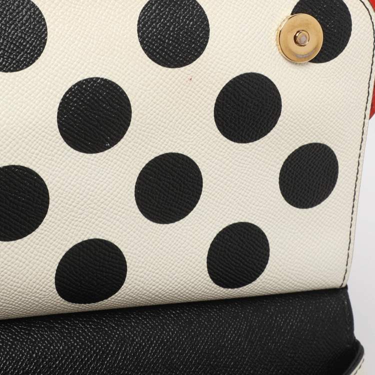 Pre Owned حقيبة دولتشي أند غابانا ميس سيسيلي متوسطة يد علوية جلد أحمر