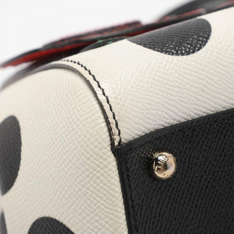 Pre Owned حقيبة دولتشي أند غابانا ميس سيسيلي متوسطة يد علوية جلد أحمر