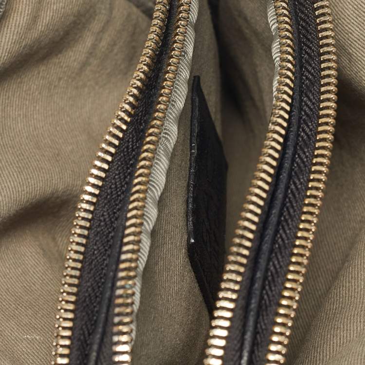 Pre Owned Dolce & Gabbana Lily Glam Multicolor Quilted Fabric and Leather Crossbody Bag