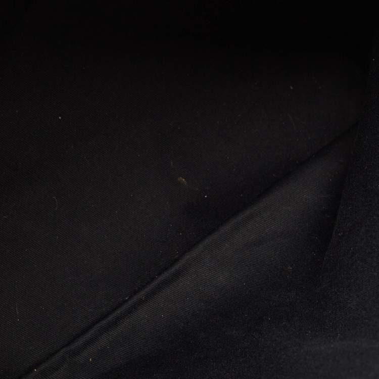 Pre Owned Dolce & Gabbana Miss Escape Brown/Black Leopard Print Coated Canvas Zip Tote