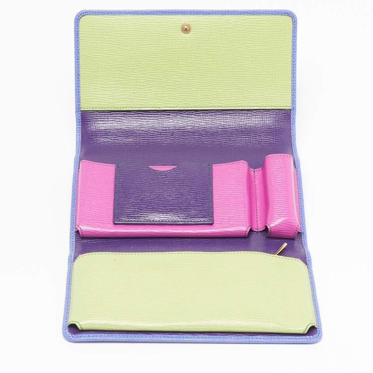 مملوكة مسبقًا حقيبة كلتش دولتشي أند غابانا DG جلد أصفر ديسكو