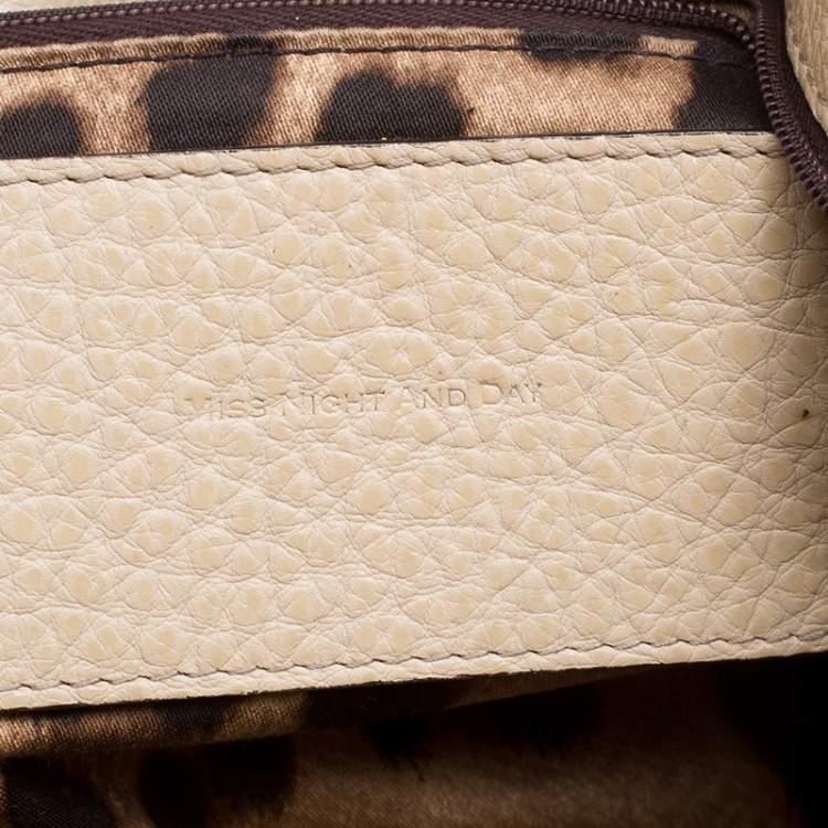 Pre Owned Dolce & Gabbana Multicolor Patchwork Leather Miss Night and Day Hobo