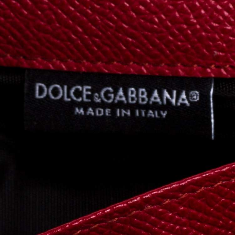 Pre Owned Dolce & Gabbana Multicolor Floral Print Leather Flap Continental Wallet