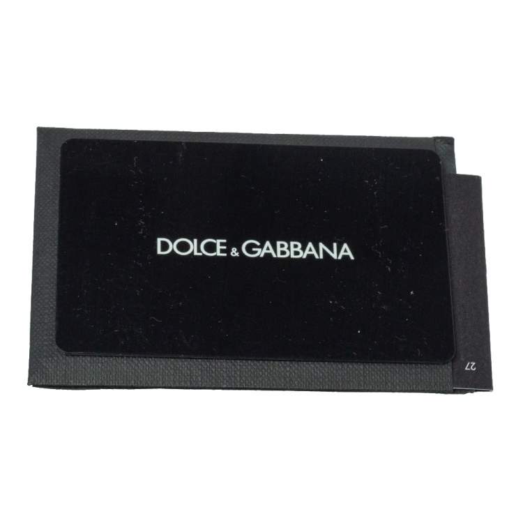 Pre Owned Dolce & Gabbana Black Leather Lucia Top Handle Bag
