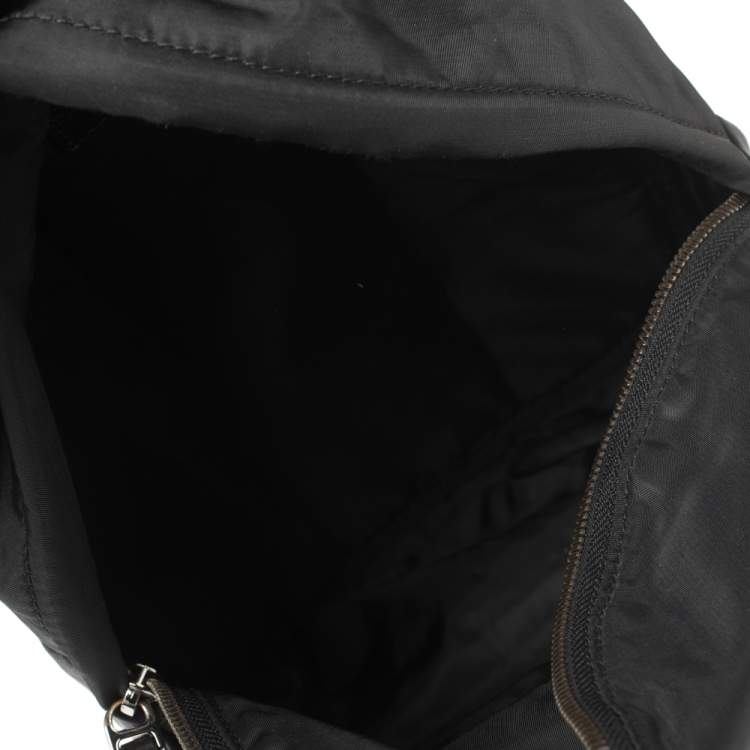 Pre Owned Dolce & Gabbana Bambino Black Nylon Backpack