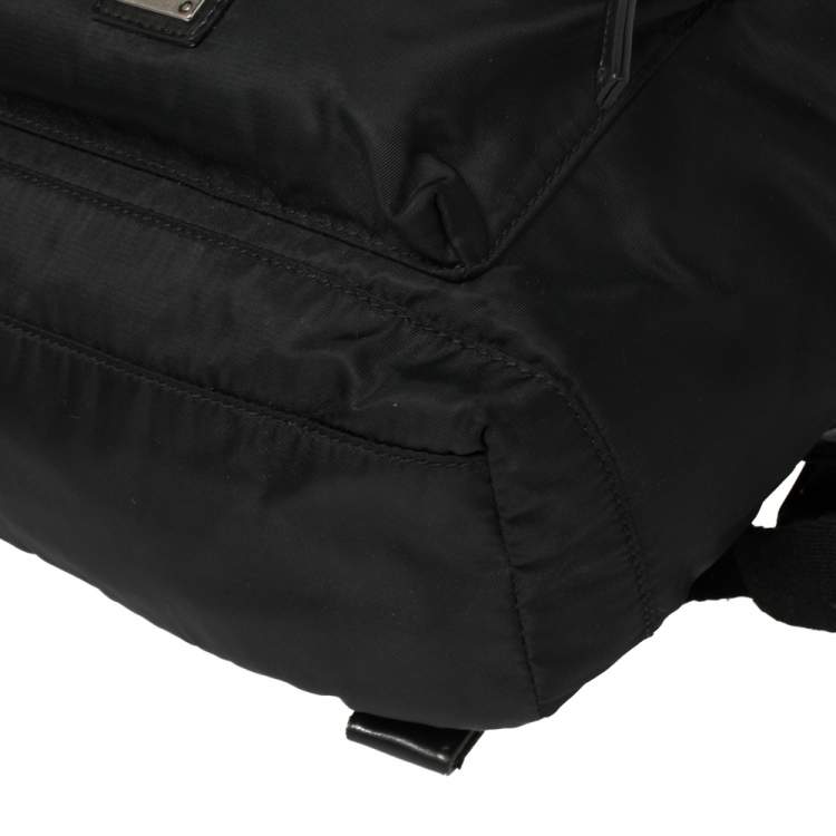 Pre Owned Dolce & Gabbana Bambino Black Nylon Backpack