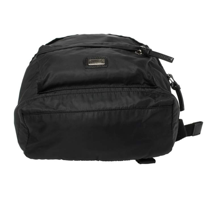 Pre Owned Dolce & Gabbana Bambino Black Nylon Backpack