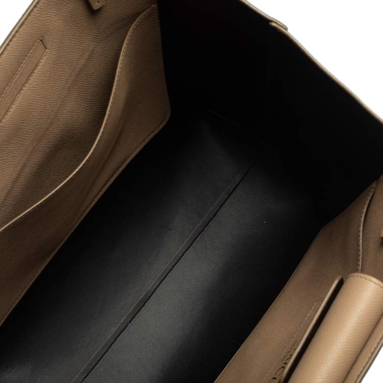 Pre Owned Dolce & Gabbana Beige Leather Beatrice Tote