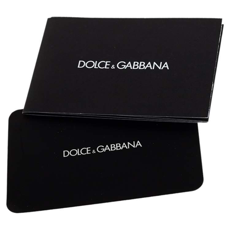 Pre Owned Dolce & Gabbana Pink Patent Leather Wallet On Chain