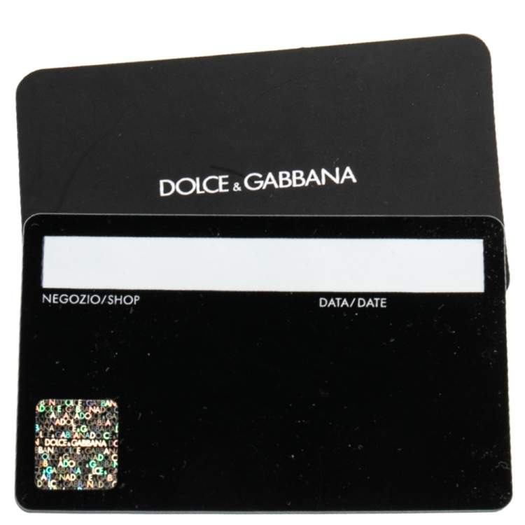 Pre Owned Dolce & Gabbana Black Leather Padlock Top Handle Bag