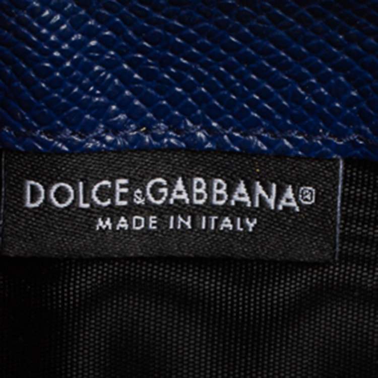 Pre Owned Dolce & Gabbana Multicolor Majolica Printed Leather Zip Around Wallet