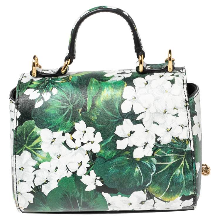 Pre Owned Dolce & Gabbana Multicolor Leather Embellished Chain Bag