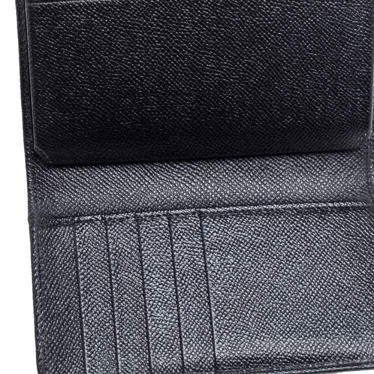 Pre Owned Dolce & Gabbana Black Leather Miss Sicily Von Wallet on Chain