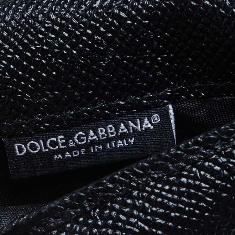 Pre Owned Dolce & Gabbana Multicolor Floral Print Leather Miss Sicily Von Wallet on Chain
