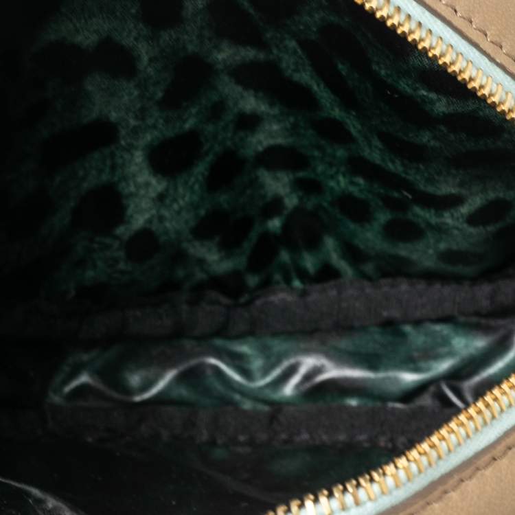 Pre Owned Dolce & Gabbana Multicolor/Leopard Print Calf Hair And Leather Shoulder Bag