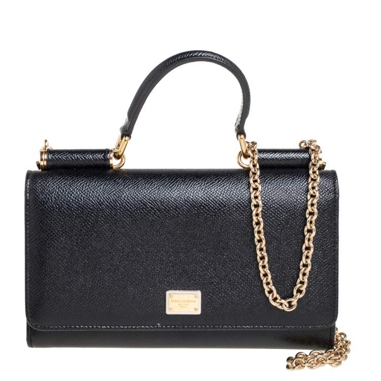 Dolce and gabbana sicily wallet on chain sale