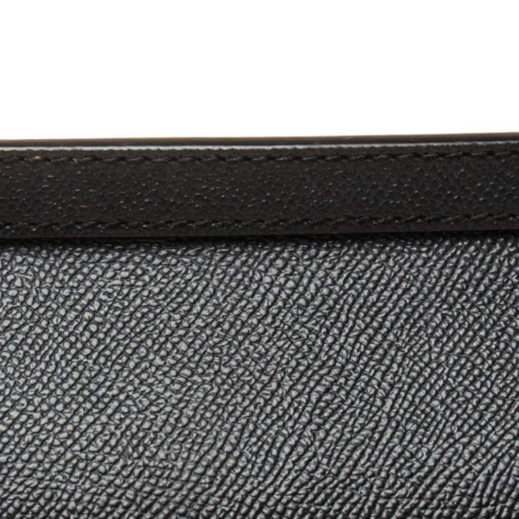 Pre Owned Dolce & Gabbana Black Leather Regular Miss Sicily Top Handle Bag