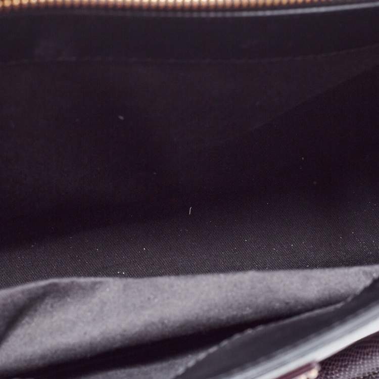 Pre Owned Dolce & Gabbana Multicolor Leather And Lizard Embossed Leather Tote