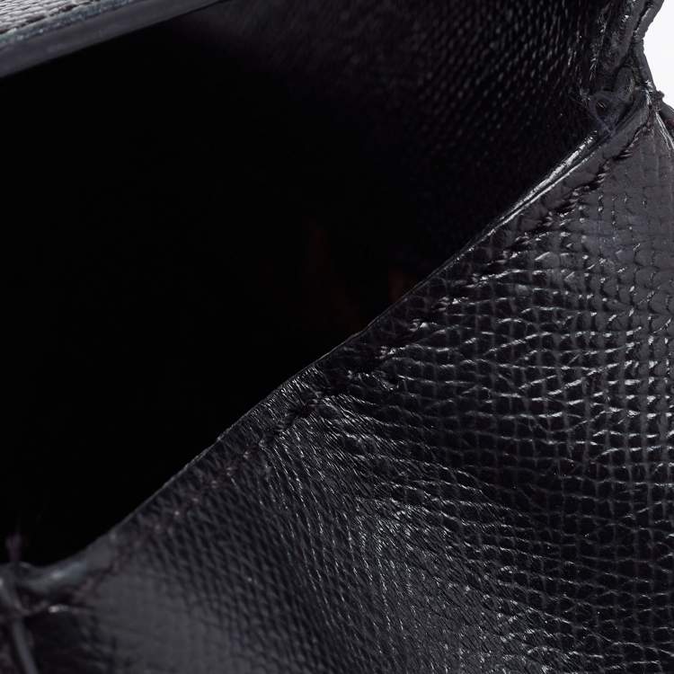 مملوكة مسبقًا Dolce & Gabbana Black Leather Small Miss Sicily Top Handle Bag