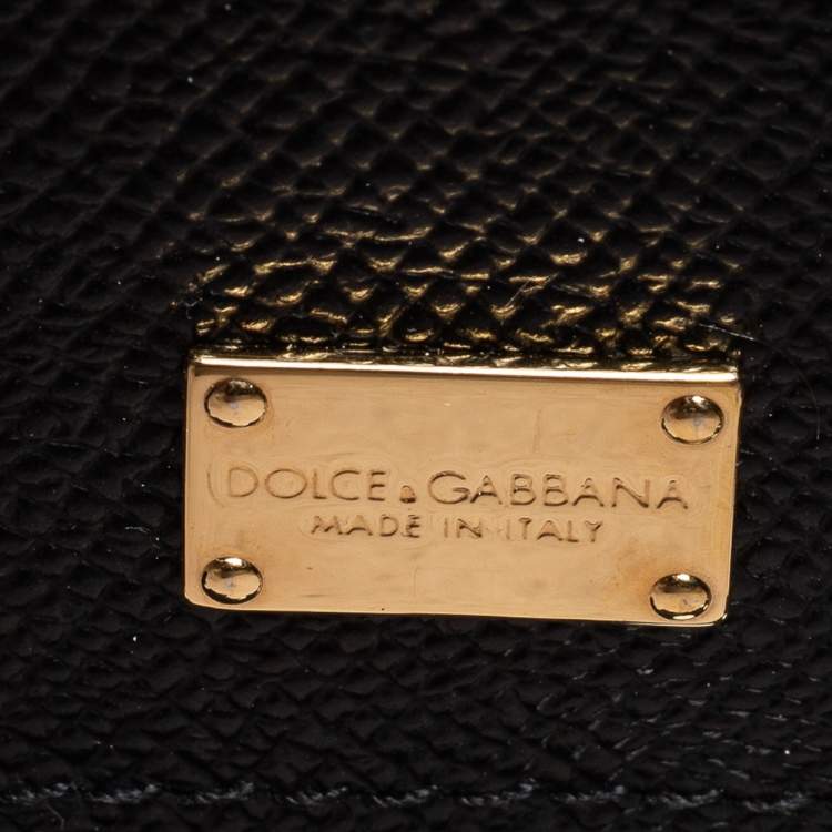 Pre Owned Dolce & Gabbana Beige/Brown Leopard Print Leather Studded Sicily Top Handle Bag