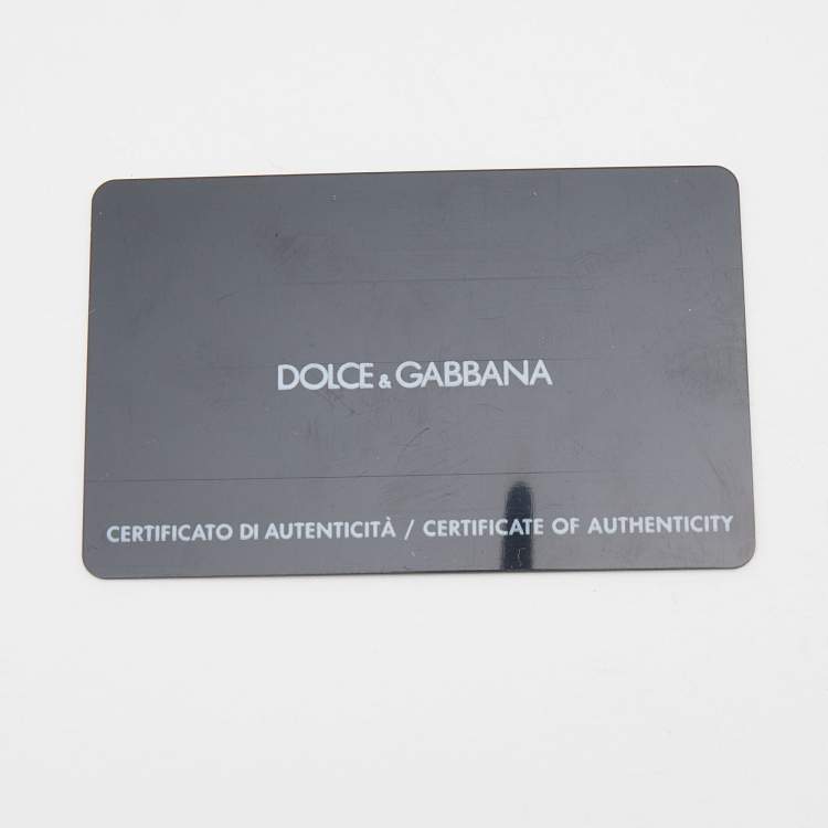Pre Owned Dolce & Gabbana Green PVC and Patent Leather Chain Satchel