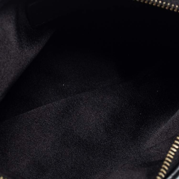 Pre Owned Dolce & Gabbana Grey/Black Sequin Shoulder Bag