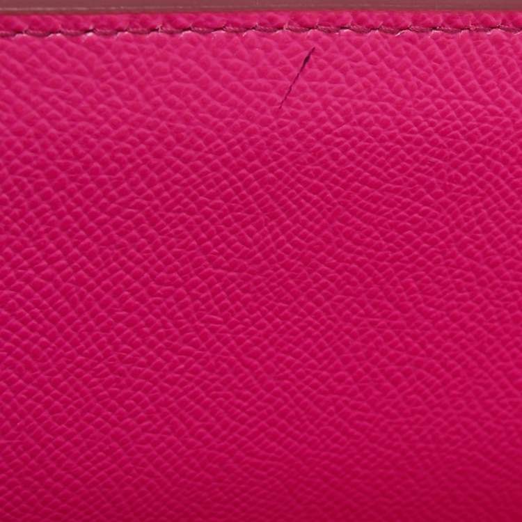 Pre Owned Dolce & Gabbana Pink Leather Regular Miss Sicily Top Handle Bag